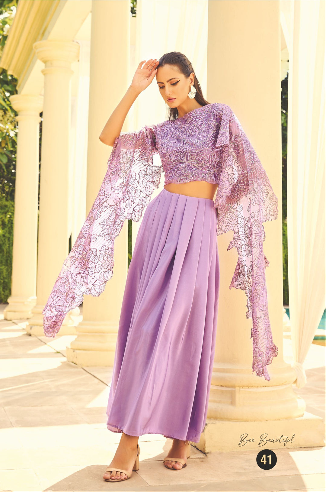 Lavender Dream Cape Set