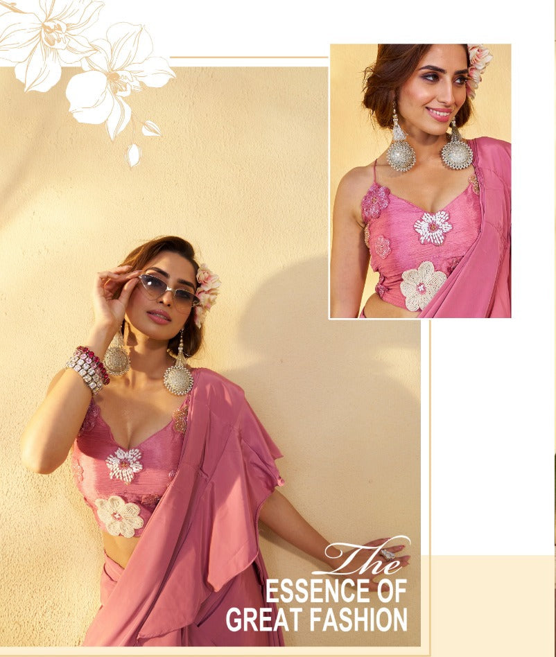 Airy Petal Saree