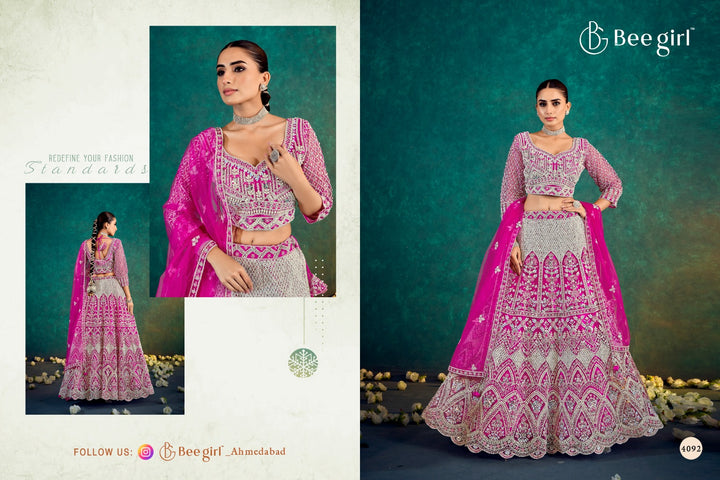 Vibrant Floral Fusion Lehenga Set