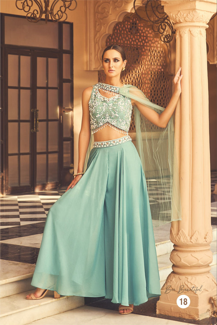 Mirror Magic Palazzo Co-Ord Set