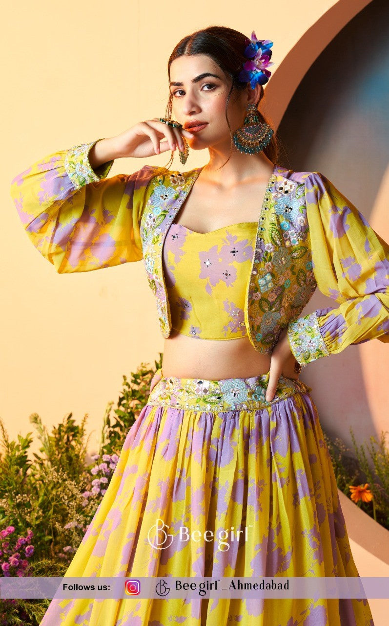 Stylish Mustard Jacket by B Girl