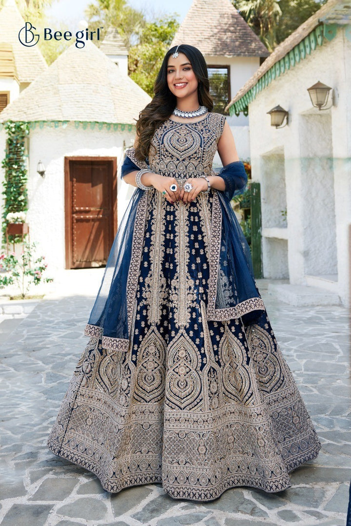 Royal Blue Elegance Gown by B Girl