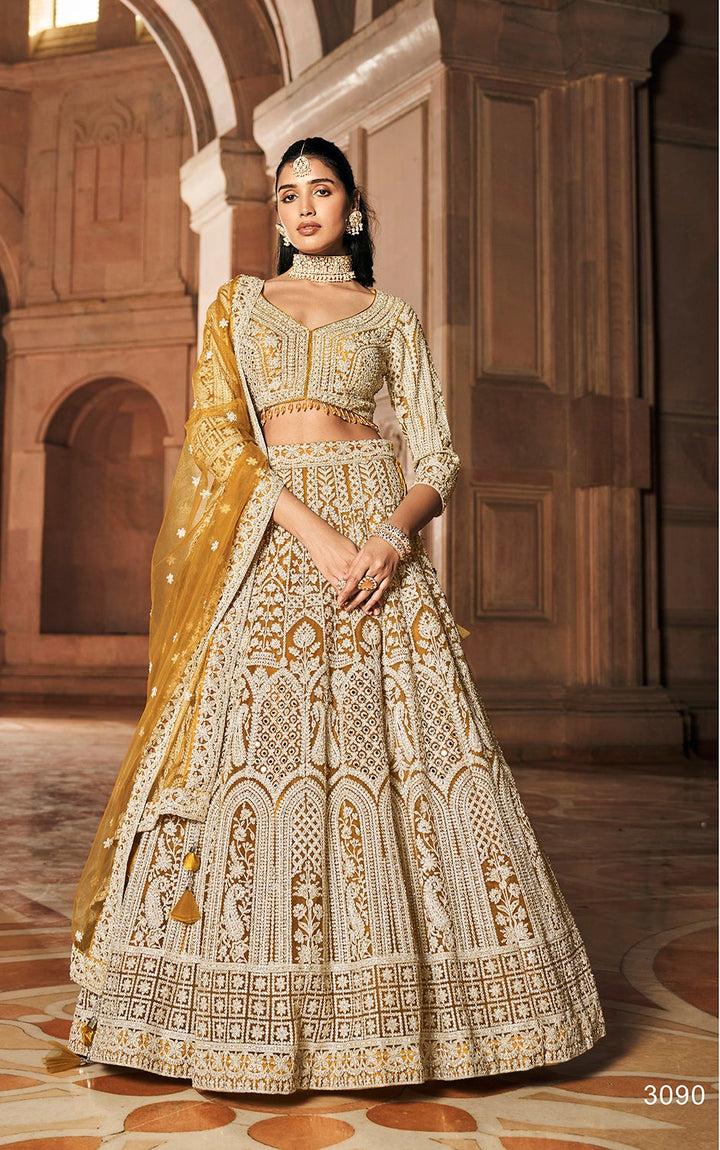 "The Maharani Edit: Golden Glory Lehenga"