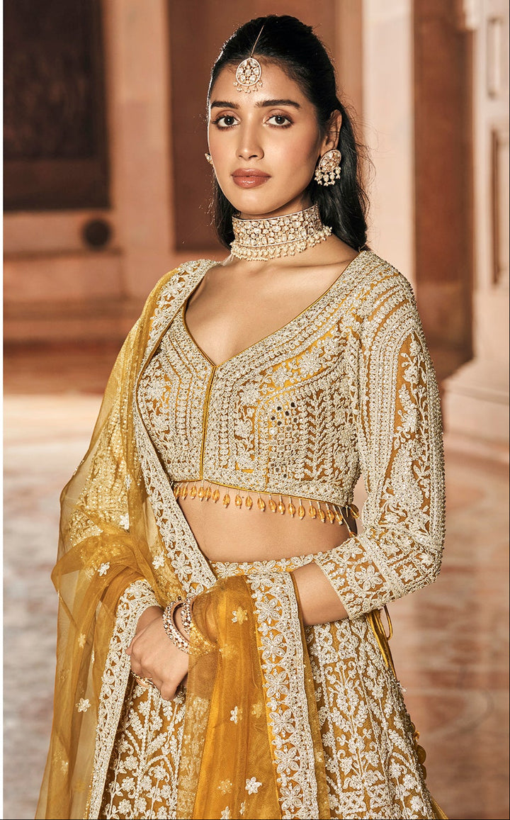 "The Maharani Edit: Golden Glory Lehenga"