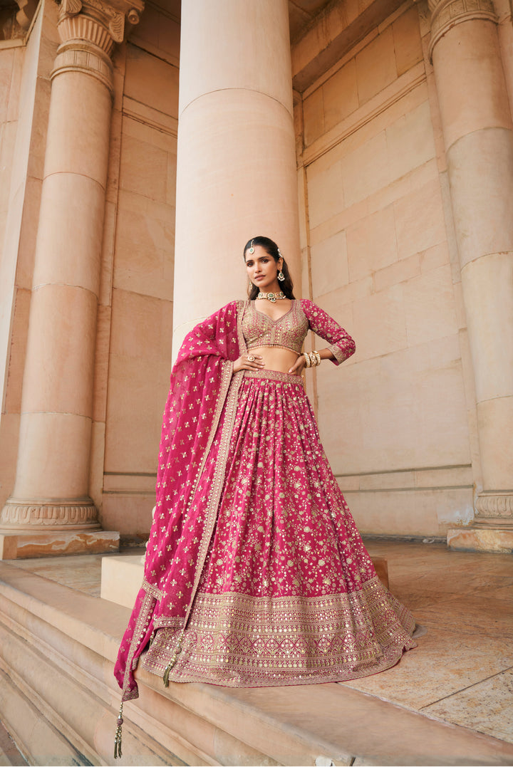 Regal Embroidered Lehenga Set