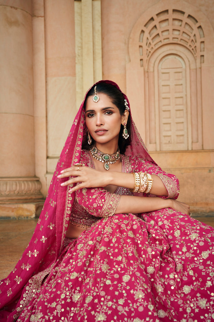 Regal Embroidered Lehenga Set