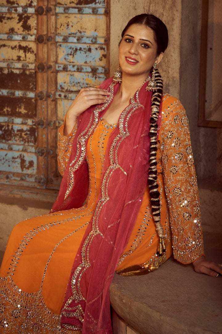 Radiant Elegance in Plazo Set