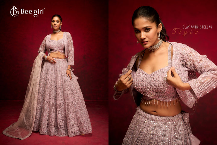 Stellar Mauve Elegance