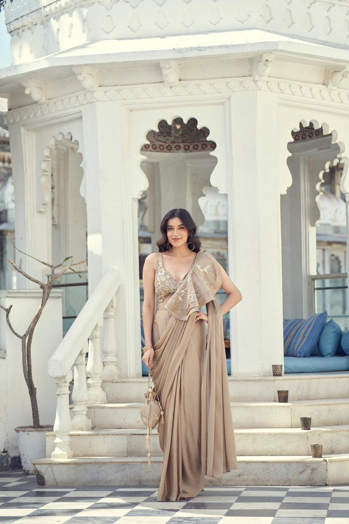 Royal-Inspired Designer Saree