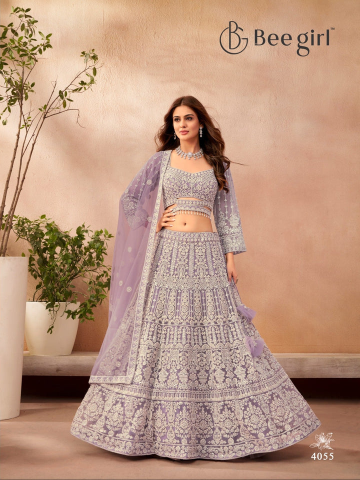 Ethnic Elegance in Lavender