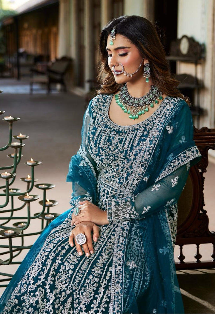 Embroidered Anarkali Elegance