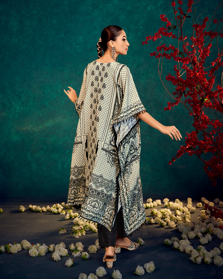Monochrome Muse Kaftan